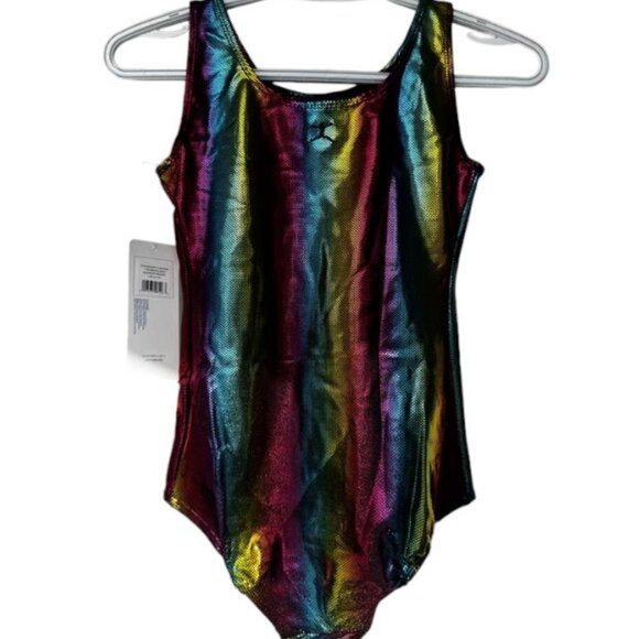 Danskin Multicolor Shimmer Bodysuit - Picture 2 of 3